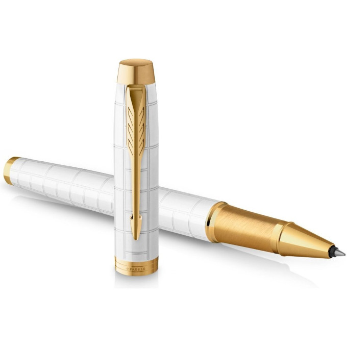 Ручка роллер PARKER IM PREMIUM T318 PEARL GT F CW2143646