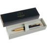 Ручка шариковая PARKER URBAN CORE K314 Muted Black-Gold GT M RF2143640